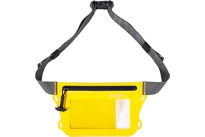 WILD HEART IPX8 Marsupio Impermeabile con Cintura in Vita Regolabile Schermo Sacca Asciutta Tangibile Doppia tasca Interna per il Nuoto IPX8, Immersioni,Galleggianti, Rafting, Canottaggio