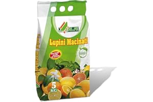 AL.FE LUPINI MACINATI CONCIME PER LIMONI E PIANTE ACIDOFILE CONFEZIONE IN SACCO DA 5 KG