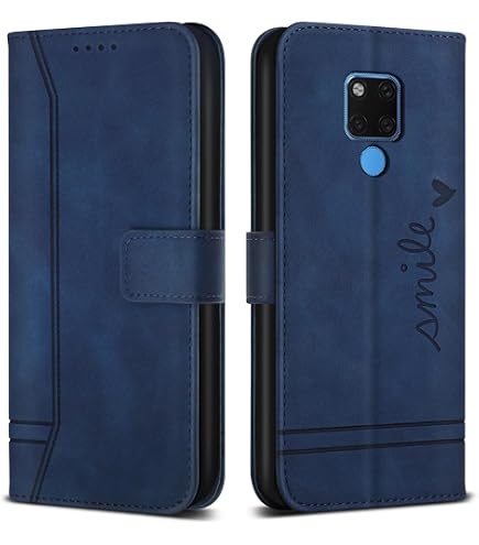 Cover Huawei Mate 20 Pro,Smart View Flip Pelle Custodia [Risparmio