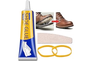 ANGIVLGA Shoe Glue Sole Repair, Transparent Glue For Shoes, Waterproof Shoe Glue Plastic Glue Fabric Glue Super Glue Gel, Plastic Glue Super Glue For Repairing Worn Shoes, Boots, Leather