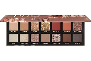 ‎CATRICE Catrice Pro Neon Earth Slim Eyeshadow Palette, Lidschatten, Nr. 010, Mehrfarbig, 14 Farben, langanhaltend, vegan, ohne Mikroplastikpartikel, Nanopartikel frei, ohne Parfüm, 1er Pack (10.6g)