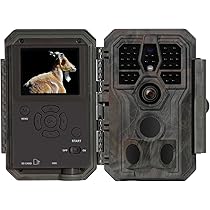 GardePro E8 Wildcamera met wifi, met app, 64 MP H.264, 1296P video, 27 m infrarood nachtzicht, bewegingsmelder, wilddierencamera, wifi, overdracht via mobiele telefoon, 0,1 s snelle trigger, IP66