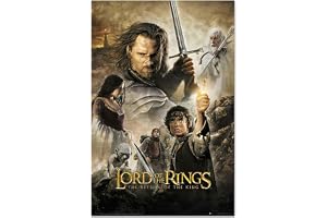 'Close Up Mr of the ring' affisch | Lord of the Rings movieposter del 3 | engelsk version
