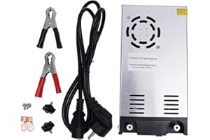 RAINWEEL Transformateur de puissance AC 220 V vers DC 12 V 0-50 A 600 W