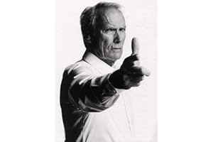 FABULOUS Poster Affiche Photo de Star Célébrité Clint Eastwood Acteur Vieux Cinéma Original 2 42x58cm