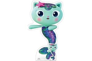 Star Cutouts SC4275 MerCat Gabby's Dollhouse Star Mini Cardboard Cut Out Ideal for Birthdays, Parties & Gifts