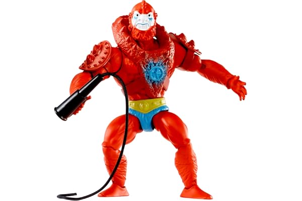 Maîtres de l’Univers Origins, figurine articulée de combat, Beast Man, jouet pour collectionneurs et enfants dès 6 ans, GNN92