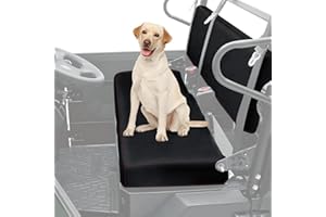 BORDAN UTV Seat Cover for Kawasaki Mule PRO-FXT DXT FX DX 2015-2021(Front Seat Only), Heavy Duty 1680D Waterproof Full Protection Outdoor Bench Seat Cover Set(2 PCS)