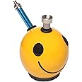 METIER® 5 inch Ceramic bongsmoke Smiley bong Face Mini Small Bongs Pack of 1