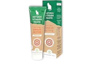 WOLFSBACHER Vitaminpaste für Katzen – Mit 7 wichtigen Vitaminen – Natürliche Immun Active Multivitamin Paste für Katzen, Fördert Abwehrkräfte