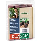 Romberg Kokos-Quelltabletten ø 36 mm (100 Stück; für Kräuter, Blumen und Gemüse; Start-Dünung; torffrei), Braun