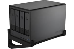 CRAFTEDGE3D Wandhalterung passend für UGREEN NASync DXP4800, DXP4800 Plus, Heavy Duty Wandkonsole inklusive Montagematerial.