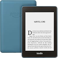 Kindle Paperwhite, wasserfest, 6 Zoll (15 cm) großes hochauflösendes Display, 32 GB – mit Werbung – Dunkelblau + Kindle…