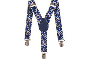 Olata Bretelles Élastiques pour Enfants en Y avec une Variété de Motifs (1 à 5 ans) - 2,5 cm