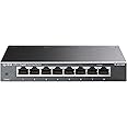 TP-LINK TL-SG108S network switch Unmanaged L2 Gigabit Ethernet (10/100/1000) Black
