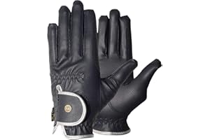 AK RIDING SPORTS LTD AK Synthetic Grip Horse Riding Gloves All Season Unisex Equestrian Gloves