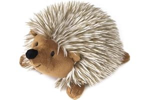 Pawaboo Jouets à Couinement pour Chiens, Jouet en Peluche pour Chien, Jouet de l'Animaux en Forme d'Hérisson, sans Toxique et Ultra-Doux, Grinçant pour Entraîner Le Chien/Le Chiot - Brun