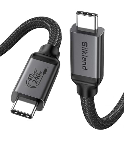 Cavo I-tec Thunderbolt 3 Da 150 Cm Compatibile USB-C – 40 Gbps, 100W, Video 2x4K/60Hz O 1x8K/30Hz – Per Mac, PC, Android E Dispositivi USB-C