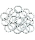 8 Stück Kupfer Unterlegscheiben 18x24x1,5mm - Flache Dichtringe Für Auto & Elektrik