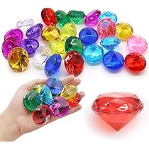 XIANGLONGY 300 Pezzi Gemme Decorative, Gemme Colorate, Pietra di Cristallo di Colore Acrilico, Pietre Decorative, Adatto per Decorare Feste, Acquari, Bonsai, Cassette Postali, ECC
