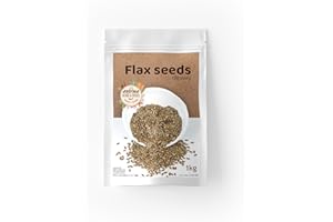 AROMA HERBS & SPICES SUPREME QUALITY Brown Linseed/Flaxseed | 100% Natural | High Fibre & Omega-3 Source | Perfect for Smoothies and Baking | Premium Quality | 500g