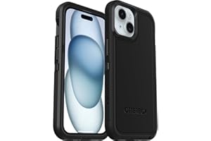 ‎OTTERBOX OtterBox Defender XT Etui do iPhone 15 / iPhone 14 / iPhone 13 z MagSafe, Odporne na Wstrząsy, Przetestowane 5 Razy Zgodnie ze Standardami Wojskowymi, Czarne, Bez Opakowania Detalicznego