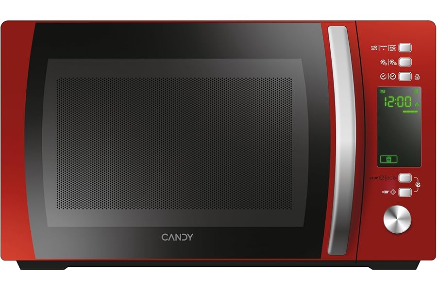 Candy CMXG20DR Microwave with Grill and Cook-in App, 20 Litres, 700 Watt, Defrost Function, 50 Hz Frequency, Freestanding, 5 Power Levels, 44 x 35.5 x 26 cm, Red4.5 out of 5 stars20,327€89.00