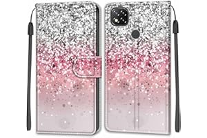 SIENIANLINE Funda para Xiaomi Redmi 9C / Xiaomi Redmi 10A, Cierre Magnético Carcasa con [Ranura para Tarjeta] [Función de Soporte] Compatible para Xiaomi Redmi 9C NFC/Poco C3