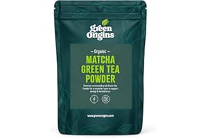 Green Origins Organic Japanese Ceremonial Matcha Green Tea Powder 30g
