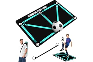 YAOZUP Mata treningowa do piłki nożnej, 90 x 60 cm, mata do piłki nożnej, mata treningowa, mata do piłki nożnej, treningowa mata do piłki nożnej, trening piłki nożnej dla dzieci/dorosłych