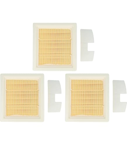 vhbw Filterset 2x Faltenfilter Ersatz für Kärcher 57310070, 5.731-007.0 für Staubsauger - Filter