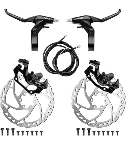 Clarks CMD-23 Scheibenbremsen-Set – Mechanisch, 160 Mm Rotoren, Schwarz, Für MTB/Hybrid