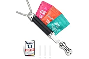 Gipfelfreund Premium Ora Rauchfrei Halskette, Rauchentwöhnung Hilfsmittel, Atemhalskette zur Entspannung & Stressabbau, Atmung mit Luftwiderstand, Der einfachste Weg, um zu beginnen