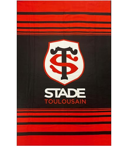 Écharpe Officielle Stade Toulousain - 140 Cm, Acrylique - Collection Rugby Top 14