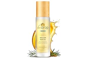 ‎BEDROP bedrop Beelixir Haaröl mit Manuka, Propolis & Rosmarin Extrakt auf Basis von Arganöl 30ml - natürlich Haarwachstum beschleunigen - Haar Serum für Haare und Kopfhaut - Haarserum bei Haarausfall