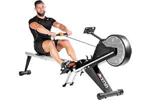 ‎ASVIVA AsVIVA RA10 Pro Rudergerät klappbar – Magnet- & Luftwiderstand, leise, Heimtrainer für Ausdauer & Fitness