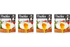 Poachies Egg Poaching x 4-80 Bags, Fabric, 17x13.5x2 cm