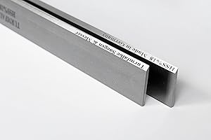 TURMFALKE SÄGEN&MESSER 250 mm – 640 mm – Lama per pialla/lama per pialla/pialla, HSS 18, lama extra affilata (acciaio ad alta velocità (HSS), 600 x 35 x 3 mm)