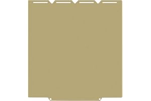 LANKEGU Double-Sided Gold PEI Build Plate for Snapmker U1, Textured PEI Plate Print Bed Platform Spring Steel Flexible Sheet for Snapmker U1, 276 X 293MM