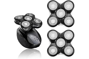 ZATEIRL Têtes de rechange RX5 compatibles avec les rasoirs Remington Balder Pro XR1500, XR1501 et RX5 (2 pièces)