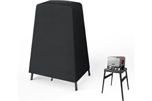 DIJIA Cover fit for Ninja Woodfire Oven [OO101UK] on Stand [Cover Only], 420D Oxford, Windproof Dustproof with Buckle