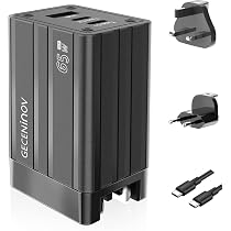 InLine 65W GaN Ladegerät – 2x USB-C, 1x USB-A, Power Delivery 3.0, Kompakt, Für MacBook & IPhone