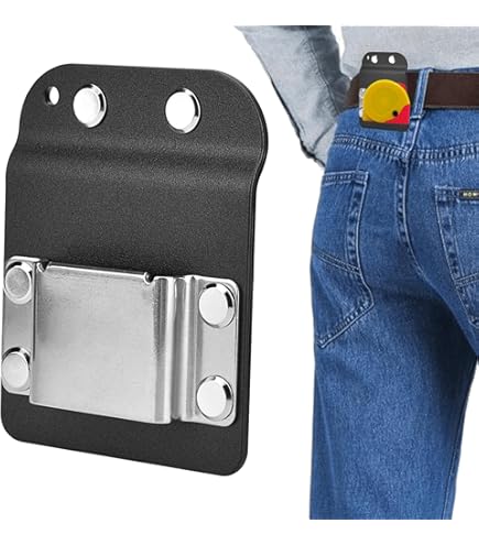 Werkzeug-Gürtelclip Aus Edelstahl | Für Akkubohrer, Maßband & Werkzeuge | Passt Auf 2 Zoll Gürtel | Praktischer Helfer