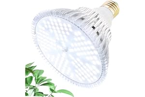 MILYN Lampada per Coltivazione Indoor 100W Lampada per Piante Spettro Completo LED Grow Light per Grow Box/Idroponica/Serra/Interno Semina, Veg, Fiore, Crescita (W-150LEDS)