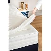 Topper 2.1 - Visco Yatak Pedi - Soft Hafızalı Visco S&uuml;nger - Yıkanabilir Fermuarlı Kılıflı (90x190)