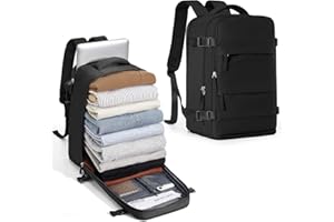 BJLFS Mochila Viaje Cabina Avion 40x30x20 Ryanair Wizzair Mochila al vacío Maleta Equipaje de mano 40x20x25 Vueling Bolsa de Viaje Hombre Maletas De Viaje Cabina Mochila Portatil 14 Pulgadas