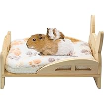 Mehrstöckiges Meerschweinchenhaus Aus Holz - Mit Treppe & Abnehmbarem Dach Für Kleintiere