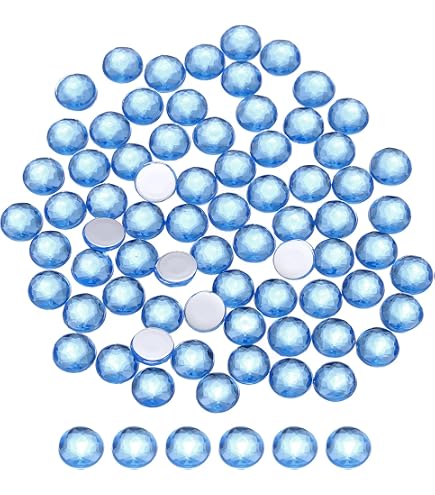 QUARKZMAN 20 Stück Acryl-Strasssteine – Tränenform, Flache Rückseite, Tiefrot (18x25 Mm)