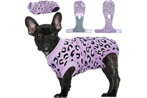 Kuoser Dog Recovery Suit, Female Dog Recovery Suit Male, Medium Dog Surgical Recovery Suit, Soft Dog Post Surgery Body Suit, Onesie Dog Body Suit after Surgery, Dog Recovery Vest Suit