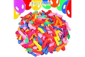 KMLJOEE 1000 piezas de bombas y globos de agua, bombas mixtas para niños, Mega Pack